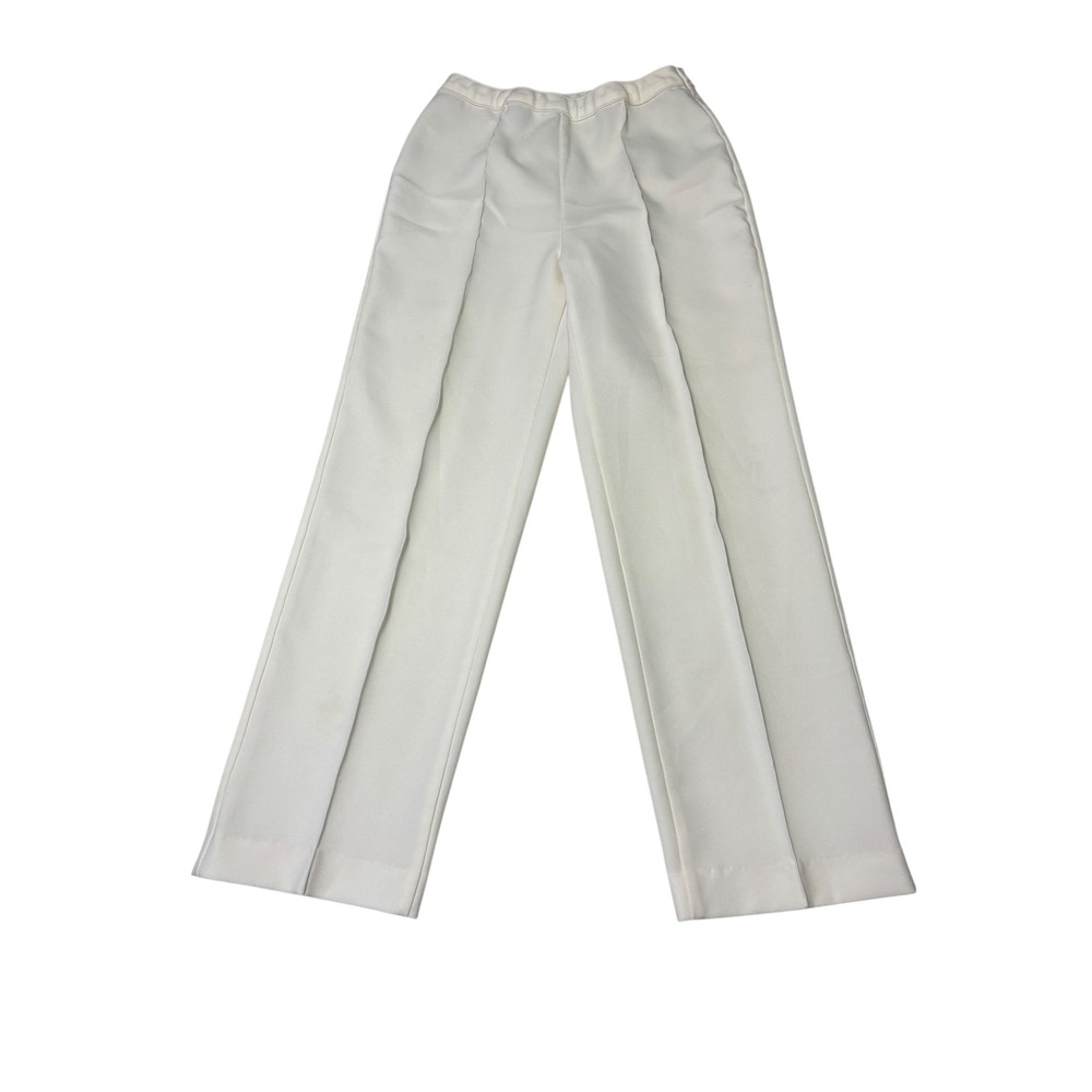 Vintage Levi Strauss Bend Over Pants Off White Cream High Rise  10 W26‎ L28 USA